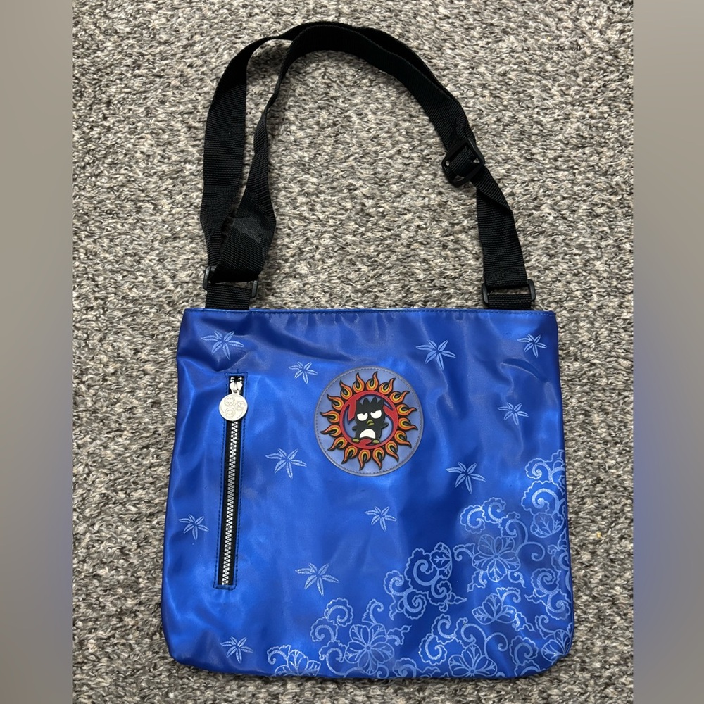 Rare Vintage 1998 Sanrio Bad Badtz Maru PVC Bag with Adjustable Strap